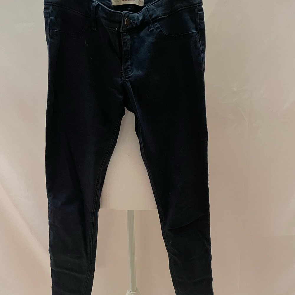 Hollister Women's Dark Blue Jeans